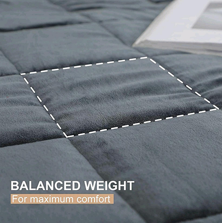 Custom Weighted Blanket Quilted Lattice Size