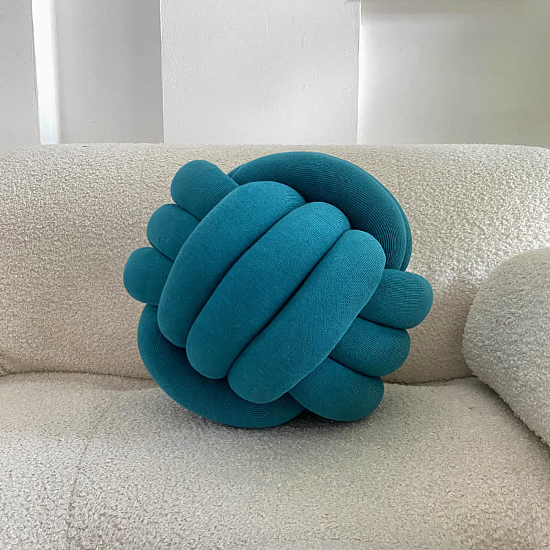 Knot Throw Ball Pillow