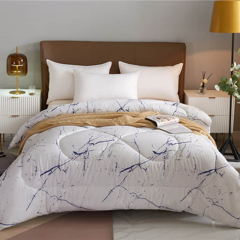 Microfiber Printed Comforter Set