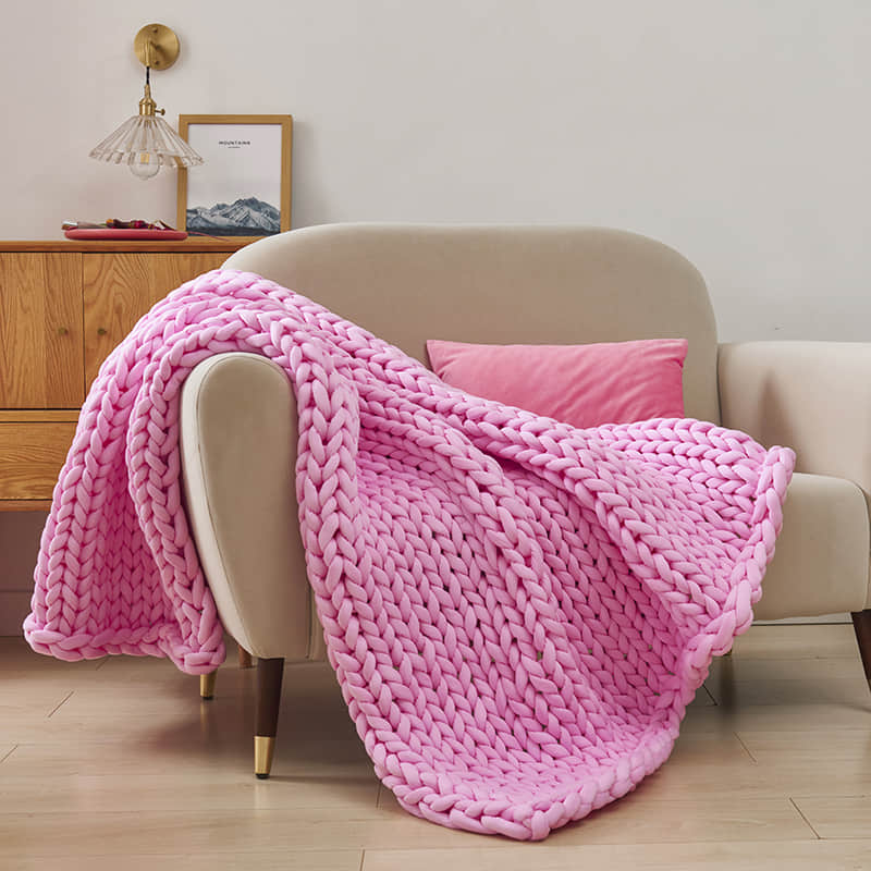 Knit Weighted Blanket Wholesale | China Supplier Custom | YIXI TEXTILE