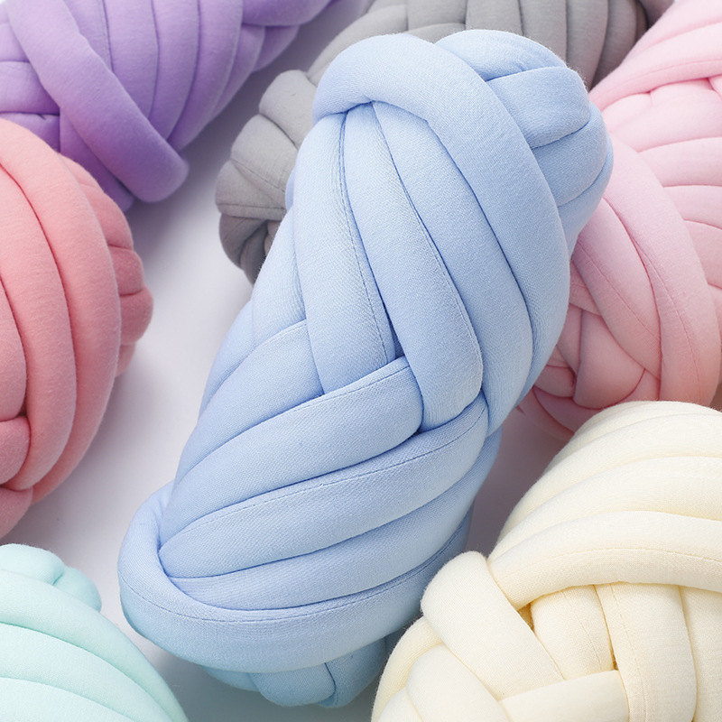 Knitted Chunky Cotton Giant Tube Yarn Wholesale