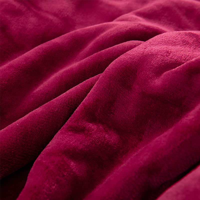 Red TV Blanket