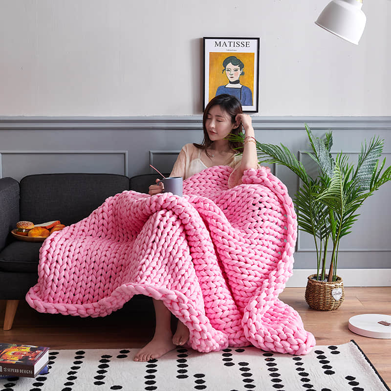 Polyester Weighted Knit Blanket