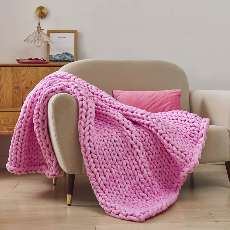 Polyester Weighted Knit Blanket