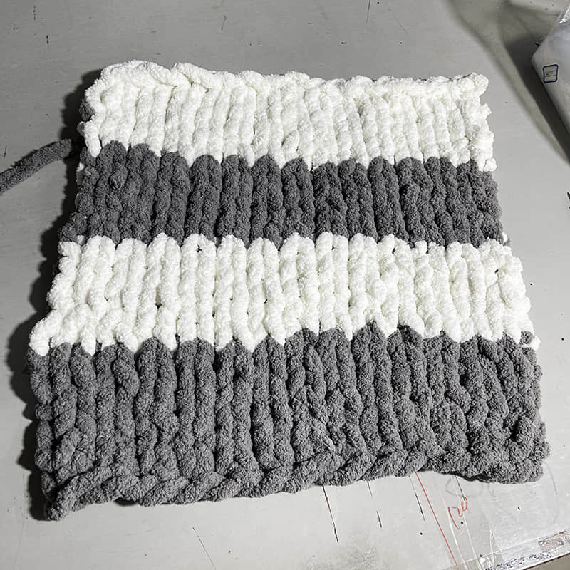 Chunky Chenille Throw Blanket