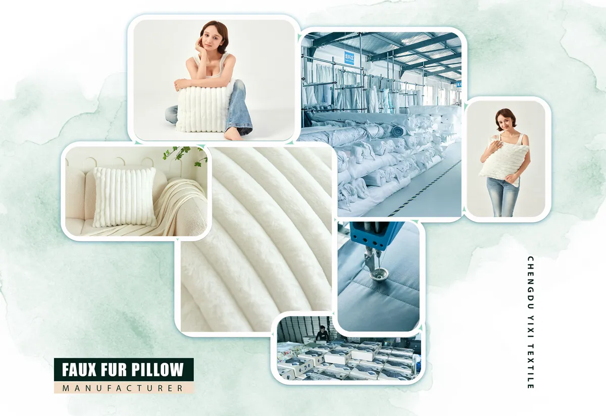 Wholesale High-Quality Faux Fur Pillow