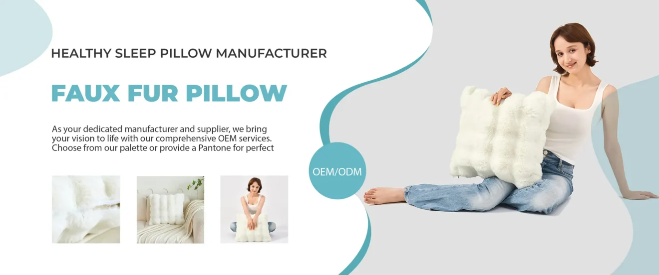 Wholesale Soft & Skin-Friendly Faux Fur Pillow Supplier Factory In China | YIXI TEXTILE Manufacturer